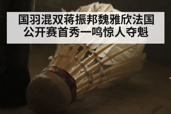国羽混双蒋振邦魏雅欣法国公开赛首秀一鸣惊人夺魁